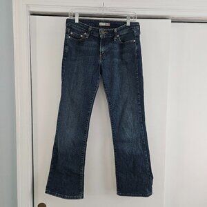 Levi’s Jeans Women 6 S Blue Low Bootcut Low Rise Stretch 545 Denim